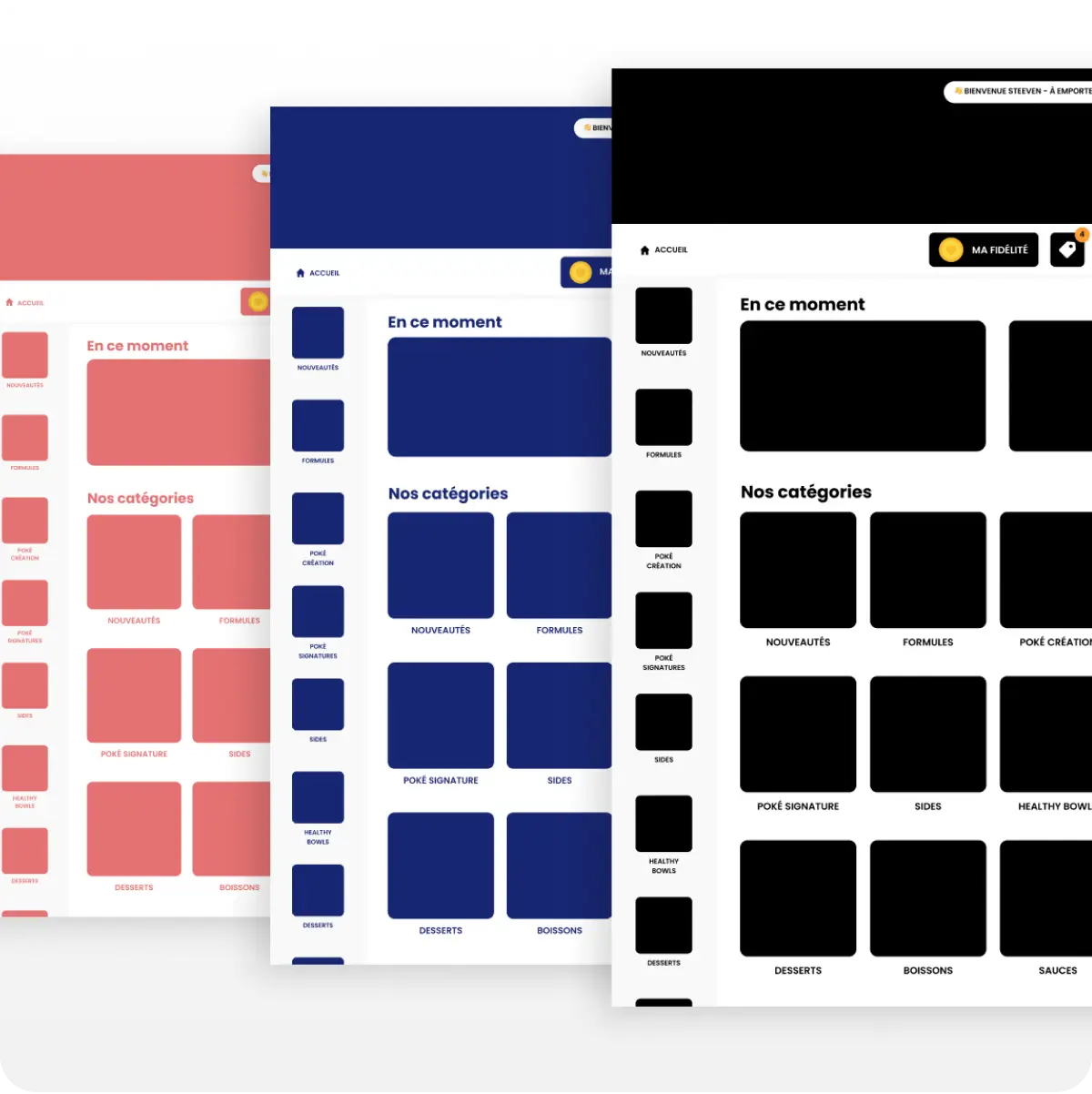 Interface personnalisable